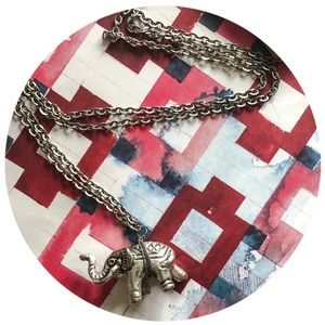 Earthbound Trading Elephant Necklace NEW W TAGS